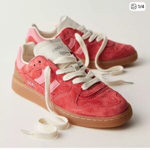 Coolway Goal Sneakers in Red Love